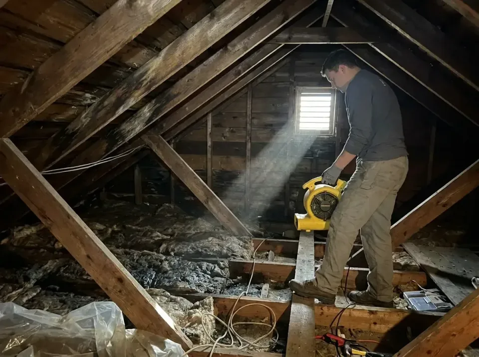 attic-water-damage-drying-proc-007 — frequently asked questions, Emergency Water Extraction & 24/7 Flood Response in Annapol…